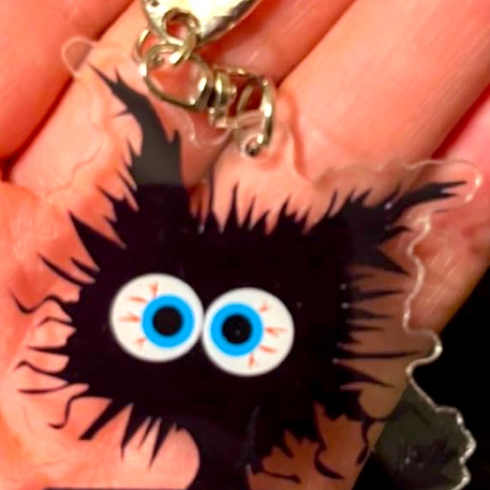 Key Chain Bag Charm - Funny Cat - It’s Fine. Everything’s Fine - Picture 7 of 7